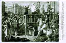 Ex&eacute;cution de Louis XVI, le 21 Janvier 1793 &agrave; 10h22 du matin [Image of the Execution]