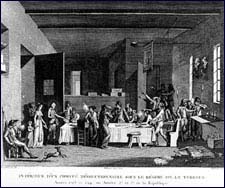 Int&eacute;rieur d'un comit&eacute; r&eacute;volutionnaire sur le r&eacute;gime de la terreur [Inside a Revolutionary Committee during the Terror]
