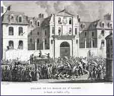 Pillage de la Maison de St. Lazare, le lundi 13 Juillet 1789 [Pillage of the St. Lazare House, Monday July 13, 1789]