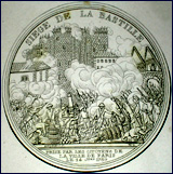 Image 39. Si&egrave;ge de la Bastille, Prise par les citoyens de la ville de Paris. Le 14 Julliet 1789. [Siege of the Bastille, Taken by the citizens of the city of Paris, July 14, 1789.] 